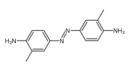 bis-(4-amino-3-methyl-phenyl)-diazene结构式