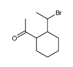 1-[2-(1-bromoethyl)cyclohexyl]ethanone Structure