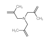 2-Propen-1-amine,2-methyl-N,N-bis(2-methyl-2-propen-1-yl)- Structure