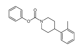 phenyl 4-(2-methylphenyl)piperidine-1-carboxylate结构式