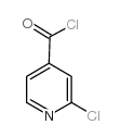 2-氯吡啶-4-甲酰氯结构式
