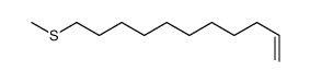 11-methylsulfanylundec-1-ene Structure