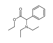 ETHYL 2-(DIETHYLAMINO)-2-PHENYLACETATE结构式