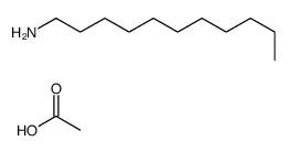 acetic acid,undecan-1-amine结构式