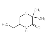 5-ethyl-2,2-dimethylthiomorpholin-3-one Structure