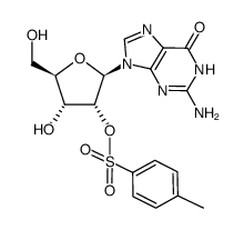 2'-O-tosylguanosine Structure