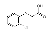 Glycine,N-(2-chlorophenyl)- Structure