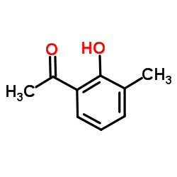 1-(2-羟基-3-甲基-苯基)-乙酮结构式