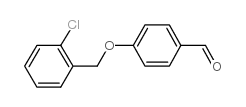 4-[(2-氯苄基)氧基]苯甲醛结构式