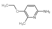 5-乙氧基-6-甲基吡啶-2-胺结构式