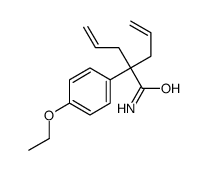 2-(4-ethoxyphenyl)-2-prop-2-enylpent-4-enamide结构式