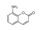 8-amino-2H-chromen-2-one Structure