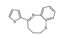 5-thiophen-2-yl-3,4-dihydro-2H-1,6-benzothiazocine Structure