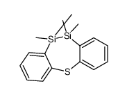 5,5,6,6-tetramethylbenzo[c][5,1,2]benzothiadisilepine Structure