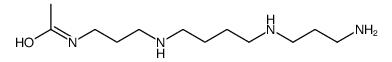 N1-乙酰精胺三盐酸盐结构式