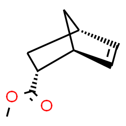 Bicyclo[2.2.1]hept-5-ene-2-carboxylic acid, methyl ester, (1S-exo)- (9CI) Structure