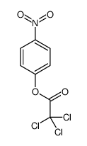 (4-nitrophenyl) 2,2,2-trichloroacetate Structure
