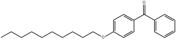 (4-(癸氧基)苯基)(苯基)甲酮结构式