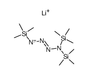 Lithium-tris(trimethylsilyl)tetrazenid Structure