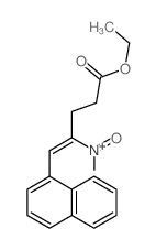 4-Pentenoic acid,5-(1-naphthalenyl)-4-nitro-, ethyl ester结构式