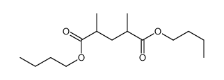 dibutyl 2,4-dimethylpentanedioate Structure