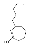 7-pentylazepan-2-one Structure