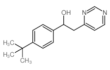 1-(4-tert-butylphenyl)-2-pyrimidin-4-ylethanol Structure