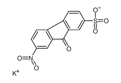 potassium,7-nitro-9-oxofluorene-2-sulfonate Structure