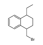 1-(bromomethyl)-4-ethyl-1,2,3,4-tetrahydronaphthalene Structure