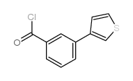 3-噻吩-3-苯甲酰氯结构式