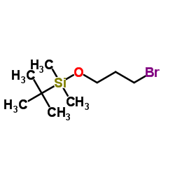3-溴丙基叔丁基二甲基硅醚结构式