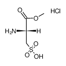 methyl cysteate hydrochloride Structure