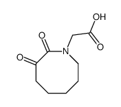 2-(2,3-dioxoazocan-1-yl)acetic acid Structure