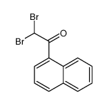 Ethanone, 2,2-dibromo-1-(1-naphthalenyl)结构式