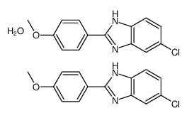 5-CHLORO-2-(4-METHOXYPHENYL)-1H-BENZIMIDAZOLE Structure