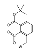tert-butyl 3-(bromomethyl)-2-nitrobenzoate Structure