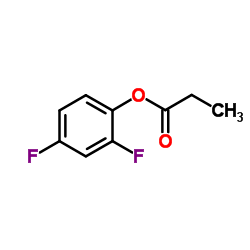 2,4-Difluorophenyl propionate结构式