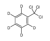a,a,a-trichlorotoluene-d5 Structure
