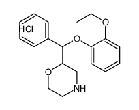 2-[(2-ethoxyphenoxy)-phenylmethyl]morpholine,hydrochloride结构式