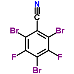 2,4,6-三溴-3,5-二氟苯腈结构式