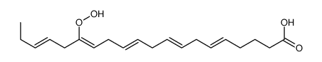15-hydroperoxyicosa-5,8,11,14,17-pentaenoic acid Structure