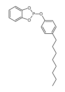 2-(4-Octyl-phenoxy)-benzo[1,3,2]dioxaphosphole结构式