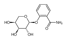 2-α-L-arabinopyranosyloxy-benzoic acid amide Structure
