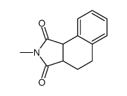 1,2-NAPHTHALENEDICARBOXIMIDE, 1,2,3,4-TETRAHYDRO-N-METHYL-结构式