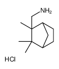 (2,2,3-trimethyl-3-bicyclo[2.2.1]heptanyl)methanamine,hydrochloride结构式