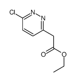 2-(6-氯哒嗪-3-基)乙酸乙酯结构式