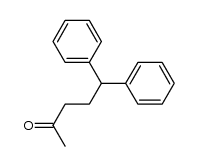 5,5-diphenyl-2-pentanone Structure
