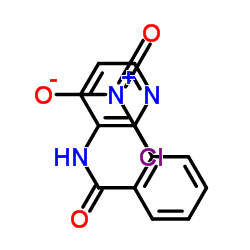 2-氯-3-(2-硝基苯甲酰氨基)吡啶结构式