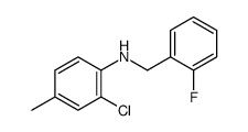 2-氯-N-(2-氟苄基)-4-甲基苯胺图片