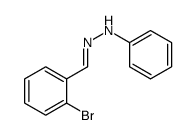 N-(2-溴-亚苄基)-N-苯肼结构式